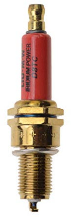 WOOSTAR D8TC Candela Sostituzione per 4 Tempi 125cc 150cc 200cc 250cc ATV Dirt Bike Go Kart Scooter Moped Rosso