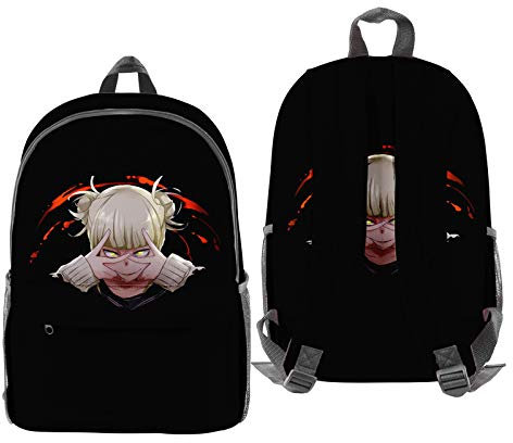 My Hero Academia Rucksack Schultasche No Hero Academia Izuku Midoriya Deku Todoroki Shoto Oxford Student Daypack Casual Outdoor Tasche Computertasche für Schule Büro Reisen, Geschenk für Anime-Fans,