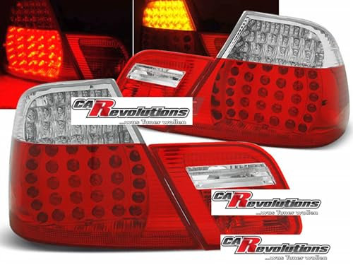 LED Rückleuchten Set rot weiß für BMW E46 04.1999-03.2003 COUPE