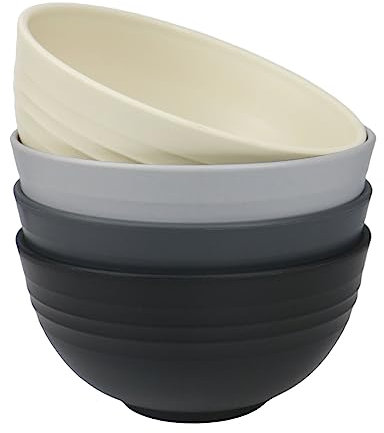 greenandlife Bol à céréales et soupe, Incassable et léger, Bol en plastique pour le riz, les salades et les pâtes