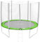 Jawinio Trampolin-Randabdeckung Trampolin-Zubehör Ersatzteile 8FT/244cm grün