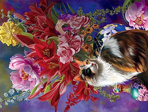 Buffalo Games - Feline Elegance – 750-teiliges Puzzle