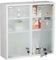 Relaxdays Medizinschrank, 2 türig, abschließbar, 3 Fächer, HBT 53x52,5x15,5 cm, Medikamente, Arzneischrank hängend, weiß