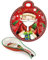 Egan Set sotto pentola e poggia mestolo Natalizio raffigurato Babbo Natale. La referenza è: 120090
