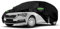 Autoabdeckung Wasserdicht Ersatz für Skoda Scala 2019-2023, Auto Abdeckplane Autogarage Autoplane Ganzgarage, Atmungsaktive Vollgarage Wasserdicht Reflexionsstreifen Schwarz