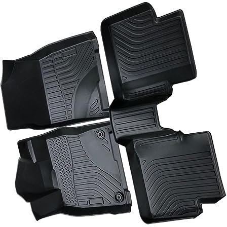 Gummimatten Auto Für VW Für Golf Für Sportwagen 2015 2016 2017 2018 2019 Auto Fußmatte Gummi Wasserdicht rutschfeste Bodenauflage 5-Sitzer Fahrermatte