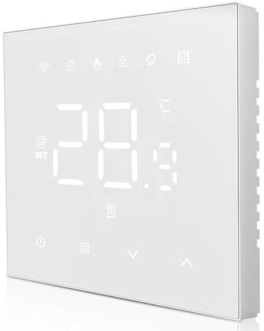 Smart Thermostat AVATTO WT410-16A-W Elektroheizung 16A WiFi