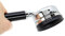 ARO PortaFunnel™ | Magnetic Dosing Funnel for Espresso | Black Anodized Aluminum and Polished Stainless Steel (54mm, Short)