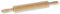 Mattarello Girevole Legno Faggio, Rullo per Impasto con Centro Girevole, 50cm, Per Dolce e Salato, Made in Italy