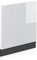 Vicco Panel Frontal R-Line, Blanco Alto Brillo/Antracita, 60 cm, ET Antracita