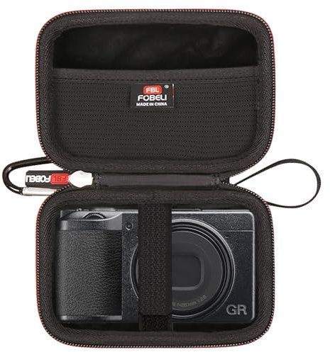 FBLFOBELI Hartschalen-Tragetasche, kompatibel mit Ricoh GR IIIx/GR III/GR II/GR Digital-Kompaktkamera
