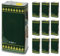 Firmadigaranzia srl 10Pz Lattina per Olio Vuota da 5LT - Lattine in Banda stagna quadre Verdi con Tappo ermetico per Olio d'oliva e derivati - Latta per Olio Made in Italy 5 Litri