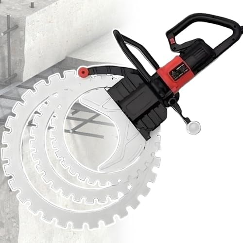 Electric Ceramic Tile Ring Saw Cutter 8980 w - Reinforced Splash Guard,300 mm to 500 mm Cutting Depth 410+520+600mm