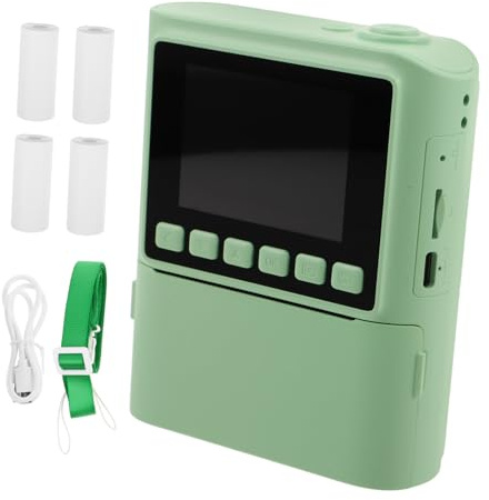 FUNNETOYU Appareil Photo Instantané Garçon Fille Portable avec Imprimante Thermique Mini Caméra Numérique Légère et Ergonomique pour Garçons Impression Photo Rapide et Facile et Fêtes