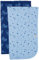 PIPPI Unisex Baby 2er Pack Decke für Wickeln, Spielen und Schutz geeignet Badebekleidungsset, Mehrfarbig (Estate Blue 722), (Herstellergröße:70X70)