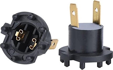 Qiilu Paar Scheinwerfer Lampenfassung für Mazda 3 5 B28V510A3