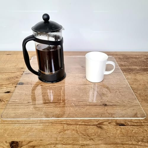 Rectangular Worktop Saver, ServeWell, Clear - Large, 60cm x 45cm, 3 mm Thickness