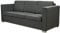 vidaXL 3-Sitzer Sofa Stoff Dunkelgrau