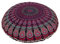 Cuscino da pavimento in stile bohémien, 81,3 cm, con motivo floreale, stile hippie, stile ottomano indiano grande, decorazione per la casa, per esterni, con motivo mandala, in cotone (lavanda)