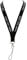 Rolseley - Cordino da Collo Tinta Unita Personalizzato con Testo Stampato Personalizzato (Bianco/Nero/Argento) con Apertura di Sicurezza (Nero + Testo)