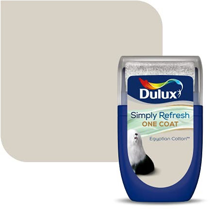 Dulux Simply Refresh Tester Paint - Egyptian Cotton - 30ML, 5382951