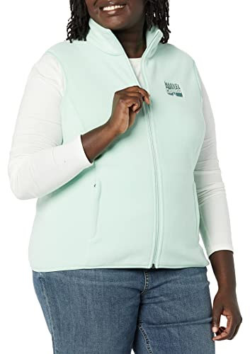 Amazon Essentials Disney | Marvel | Star Wars | Princess Gilet in Pile Donna, Marvel Comic Logo, L