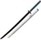 damdos Halloween Prop Weapon for Demon of Slayer Cosplay Sword,PU Foam 31.5inch Kanroji Mitsuri Swords,Kamado Tanjirou Swords Xmas Birthday Gifts (Kanroji Mitsuri)