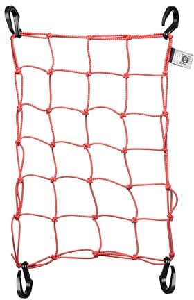 Portland Design Works Cargo Web - Cargo Net for Bicycle Baskets - Red