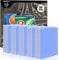 50 Count Card Sleeves Hard Plastic, 3x4 Baseball Card Protectors Hard Plastic for Baseball, Football and Game Cards