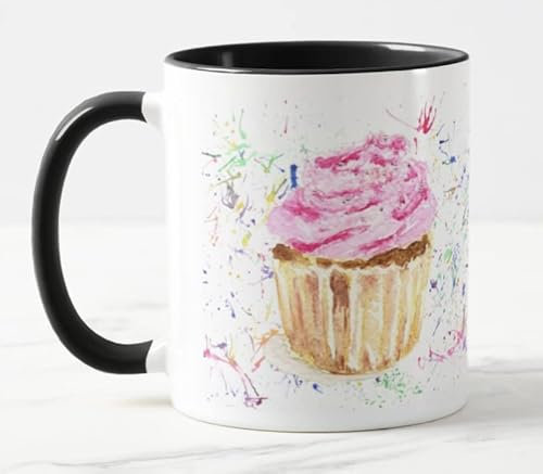Cupcake Cake Tasse colorée pour gâteau de cuisine Rose