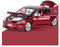 LANUVA 1/32 Für 2021 Tesla Model 3 Luxus High Simulation Spielzeug Metalldruckguss Automodell Dekoration (Color : Rouge X)