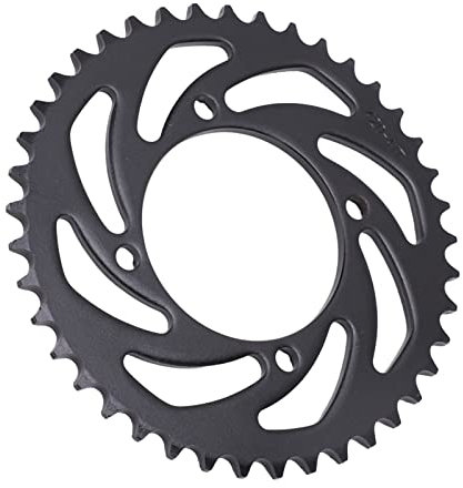 Fockety Corona 420 41 Denti 76mm, La Ruota Dentata della Catena del Motociclo in Acciaio Si Adatta alla Catena 420, Accessori per La Riparazione della Ruota Dentata Posteriore Nera per ATV