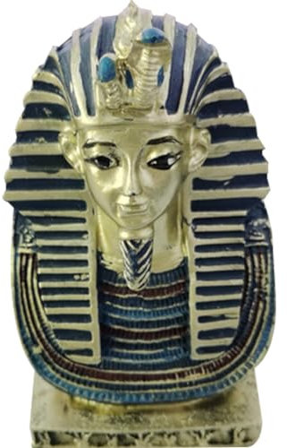 Fopytu Ägyptische Pharao -Statue Ägyptischer König Tutanchamun Figur Harz Figuren Statue Büste Ägypten Statue Harz Wohnkultur