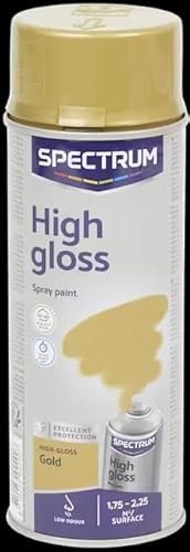 High Gloss Gold Spray Paint Peinture en spray haute brillance Gold Spectrum 400 ml