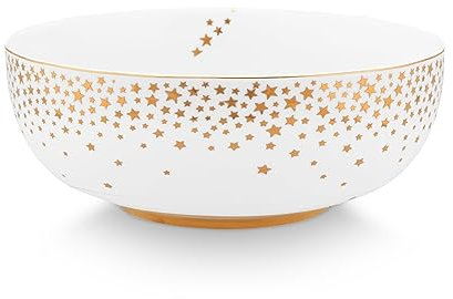 Pip Studio Cuenco de Navidad Decorativo | Blanco - 15