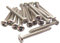 Viti autofilettanti Pozidriv da 4,8 mm x 25 mm, in acciaio inox di grado marino A4-316 (confezione da 20)