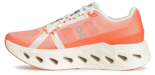 ON Damen Cloudeclipse Textile Flame Ivory Trainer 37 EU