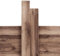 Holz Wandverkleidung Vintage-Holz Retro Brown (0,96m2) Deko Verkleidung Wandpeneele Holzdeko für Wohnzimmer Schlafzimmer Bad & Küche einfache Montage mit Kleber Nagel o. Schrauben (Old Brown White)