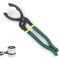 Pinza per Filtro Olio Regolabile, 30 cm Pinza per Filtro olio, Chiave Universale per Filtro Olio, con Impugnatura Antiscivolo, Strumento per la Rimozione del Filtro Olio, da Ø 30mm a Ø 160mm