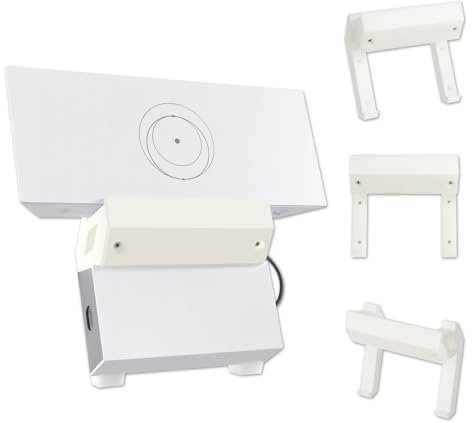 Für Starlink V3 Wandhalterungs-Set, 2-in-1 Starlink Gen 3 Router und Netzteilhalterung – Protect Starlink V3 Internet Kit Geeignet für alle Versionen von Starlink Gen 3 Robust und stabil einfach zu