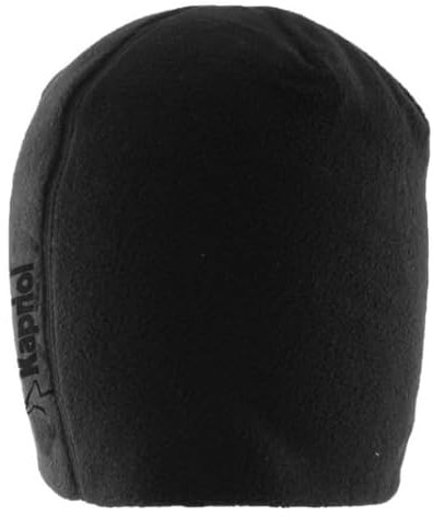 Kapriol Berretto Crow in Caldo Pile Nero Unisex Adulti, Cappello, Inverno, Casual, Beanie, Pile