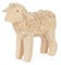 Rudolphs Schatzkiste Reifentier Schaf stehend BxHxT 1,8x2,5x3cm NEU Reifenspielzeug Spielzeug Fahrtier Holzspielzeug Holztier Tier Holz Holzfiguren Seiffen Erzgebirge