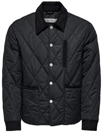 Only & Sons Herren Onsjohnny Quilt Jacket OTW