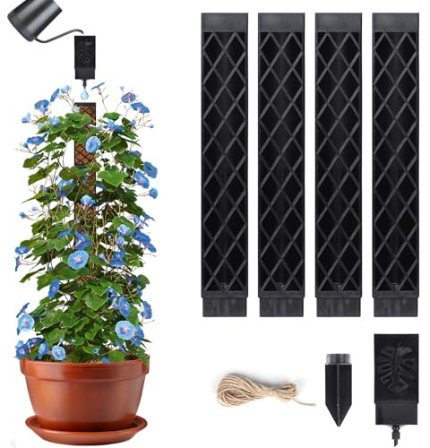 Monstera Support pour Plantes grimpantes intérieures - Supports pour Plantes intérieures de 103 cm, Support pour Plantes grimpantes, Tige à Planter, Support pour Plantes de Lierre avec Aide pour