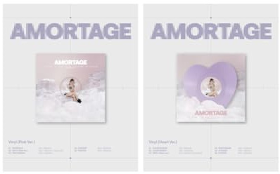 JI'SOO - Amortage [Vinyl LP] (Pink ver.)
