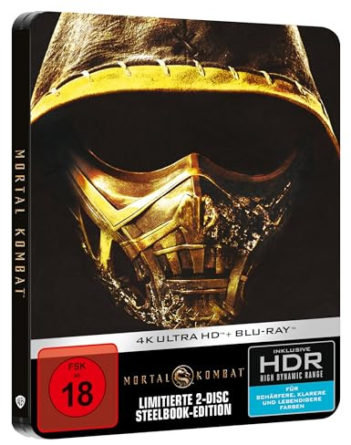 Mortal Kombat - Limited Steelbook [4K Ultra HD] + [Blu-ray]