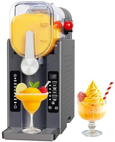 Slushie Machine for Home, Soft Serve Ice Cream Machine, 2.5L Vessel Slushy Machine with 6 Preset Programs, Drink Maker for Slush, Margaritas, Smoothie, Milkshakes, and More,42cm(L) x19cm(W) x42cm(H)