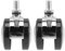 VILLFUL 2 pièces Roulettes Pivotantes avec Frein pour Chaises de Bureau Roulettes Universelles Compatibles avec Sols Durs et Tapis Installation Facile Design Pratique et