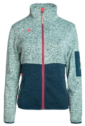 Izas Vadiel Chaqueta de Mujer para Invierno con Membrana Resistente al Viento y Lluvia. Abrigo Acolchado de Lana con Cremallera y Bolsillos. Anorak Transpirable para Frío y Nieve