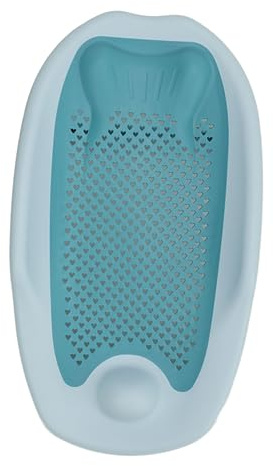 HEEPDD Babybad Unterstützt für Badewanne oder Waschbecken, Spülenbabybader Neugeborene Zum Kleinkind Babybad Badewanne für oder Waschbecken, Spülen Sie Babybader Neugeborene Zum Kleinkindbad mit